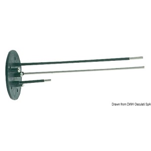 
Sonde électronique p. réservoirs eaux usées 
