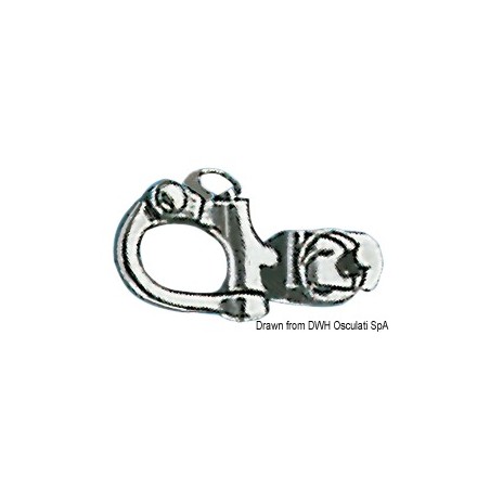 
Mousqueton pour poulies 10 mm 
