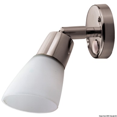 
Spot LED boîtier en inox 
