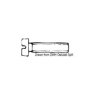 
Vis tête cylindrique fileté 5x60 AISI 304 MET/TC5X60
