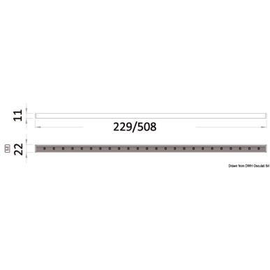 Barre lumineuse LED| EAN 8033137059810 Ref 13.844.01