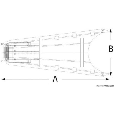 Delphinière Racing Performance 1050 mm | EAN 8033137150579 Ref 48.472.01
