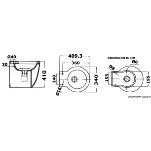 
WC automatique Vacuum Slim 12 V 
