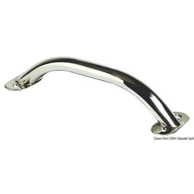 Main-courante ovalisée AISI316 19x25 mm 219 mm | EAN 8033137135422 Ref 41.911.09