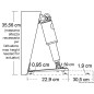 
Kit flaps Lenco Standard 229 x 457 mm 
