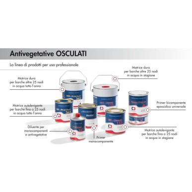 Antifouling matrice dure HM Classic 153 bleu 2,5 l| EAN 8033137063046 Ref 65.611.22