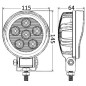 
Spot LED HD pour roll-bar orientable 18 W 10/30 V 
