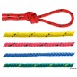 
Tresse polypropylène couleurs vives rouge 2 mm 
