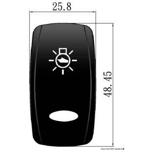 
Bascule ovale int. Marine TOP neutre 
