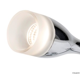 
Spot LED articulé poli 400 mm 
