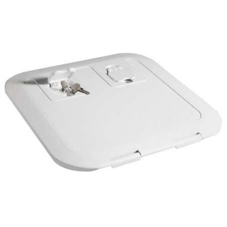 
Trappe d'inspection  ras RAL 7042 375 x 375 mm 
