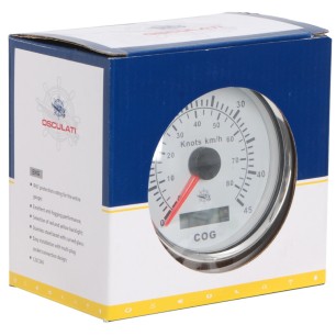 
Indicateur trim 0/190 ohm blanc/polie 
