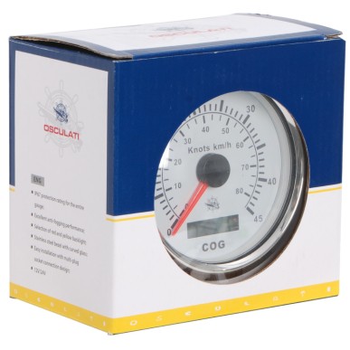 
Indicateur trim 0/190 ohm blanc/polie 

