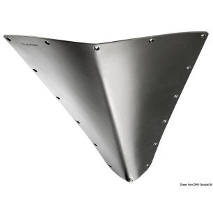 
Plaque proue DOUGLAS MARINE 340x520 mm 
