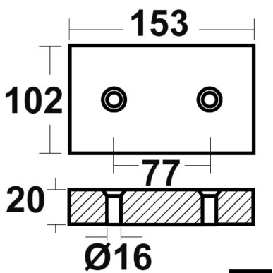 Anodes boulonner| EAN 8033137213977 Ref 43.925.01