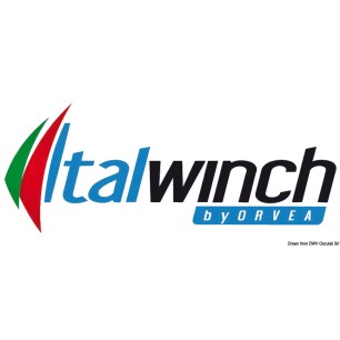 
Treuil Italwinch Obi 1000 W - 12 V avec cloche barbotin 8 mm
