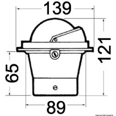 Compas 3" RIVIERA BZ1/AVB rose bleue/boîtier blanc | EAN 8033137114342 Ref 25.014.20