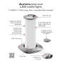 
Lampe de table LED rétractable Aurora 
