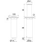 
Lampe de table LED rétractable Aurora 
