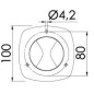 
Lampe de table LED rétractable Aurora 

