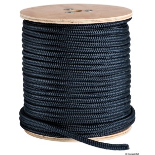 
Double tresse bleue 12 mm 
