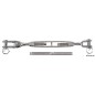 
Ridoir  sertir fourche articulée 1/4" câble 3 mm 

