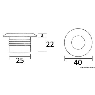 
Micro plafonnier  LED 1x3 W HD blanc 
