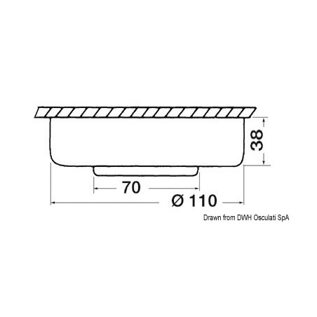 
Spot Batysistem Sun en ABS chromé 10 LED 
