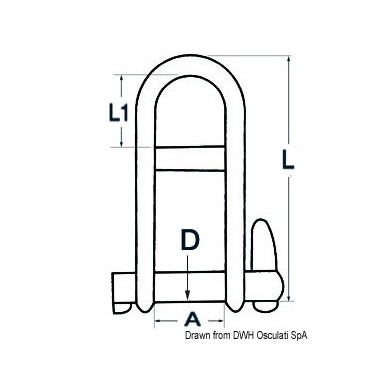 Manilles + fermeture gâchette| EAN 8033137080593 Ref 08.764.05