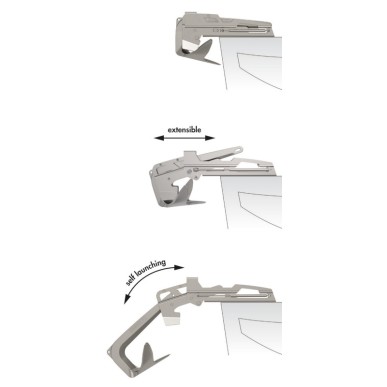 
Davier extensible Mr. Fantastic ancres 30 kg 
