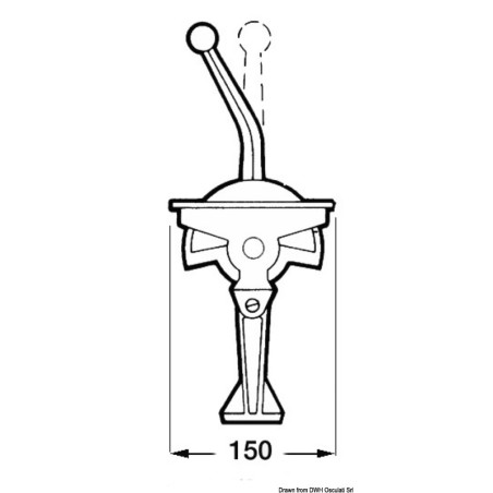 
Boîtier de commande bi-levier GEMINI B46 
