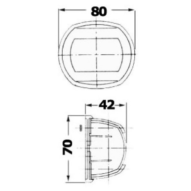 Feux de navigation Compact 12| EAN 8033137012396 Ref 11.408.04