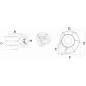 
Aspirateur centrifuge  paroi 24 V 16 A 
