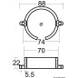 
Anode aluminium axe hélice Mercruiser Bravo I 
