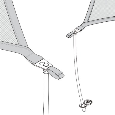 Hampe flexible fibre de verre 185 cm  Ref 46.826.18