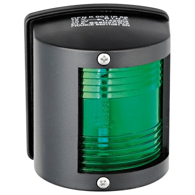 
Feu de navigation Utility 77 noir/112,5° vert 
