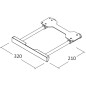 
Kit de rallonge de table universel  
