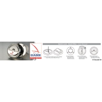 Bouchon de nable Quick Lock Waste 38 mm | EAN 8033137110221 Ref 20.366.05