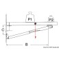 
Support table pliante Rakego 60 kg 23/35 mm 
