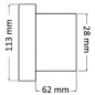 
Radio de tableau de bord M3-TFT 
