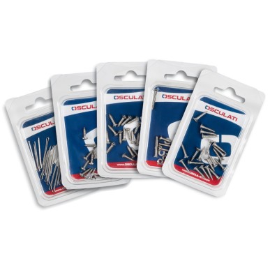 
Vis  bois fastar AISI316 3x15 mm (Blister 20 pièces)
