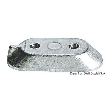 Anode U aluminium Yamaha 4/70 HP | EAN 8033137137495 Ref 43.260.44