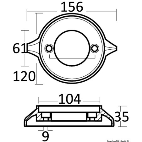 
Anode collier magnésium Volvo 280/290 
