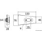 
Anode magnésium p. Volvo Penta DP 3589875/3589876 
