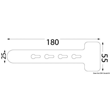 Tender de bâche réglable plastique souple | EAN 8033137125867 Ref 37.319.00