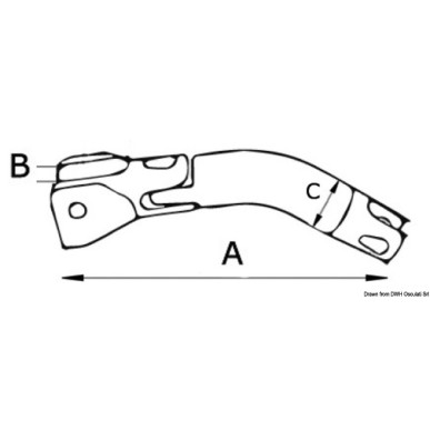 Jonction de chaîne Trimmer 12 mm | EAN 8033137067433 Ref 01.739.03