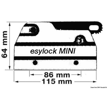 
EASYLOCK mini triple 
