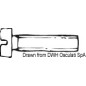 
Vis tête cylindrique fileté 4x20 AISI 304 MET/TC4X20
