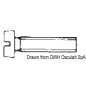 
Vis tête cylindrique filetée fendue 6x50 AISI 316 316.84/6X50
