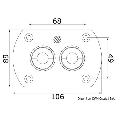 Kit paroi double tuyau hydraulique, étanche Ref 45.028.26